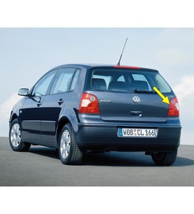 VW Polo 2002-2005 Sağ Arka Stop Fren Lambası 6Q6945096G