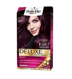 Palette Deluxe Kit Şaç Boyası 4-99 Patlıcan Moru