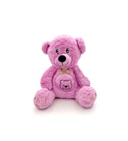 Peluş Göbekli Ayı - Mavi Su Dünyası (Pembe)