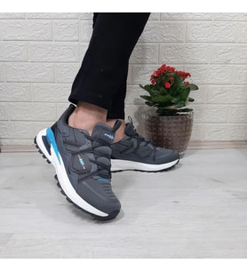 M.P. 1642 Füme Memoryfoam Kaydırmaz Rahat Spor Ayakkabı