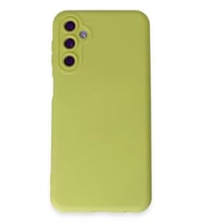 Newface Samsung Galaxy M14 5G Kılıf Nano içi Kadife Silikon - Sarı