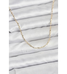 CM 14K Gold Renk Gemici Zincir Model 60 cm Kadın Kolye 5886 - SSSSSS6668-9005