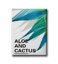 Aloe And Cactüs Canvas Tablo MİND692