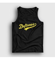 Presmono Unisex Siyah Retro Deftones Atlet 139348tt