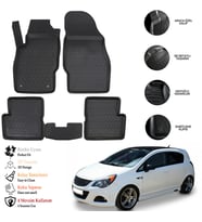 Opel Corsa D 2012 3D Havuzlu Paspas OTL