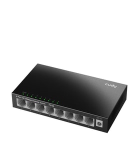 CUDY FS108 8 PORT 10/100 YONETILEMEZ DESKTOP SWITCH METAL KASA