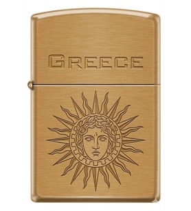 Zippo Greece Sun God Helios Dizayn Çakmak