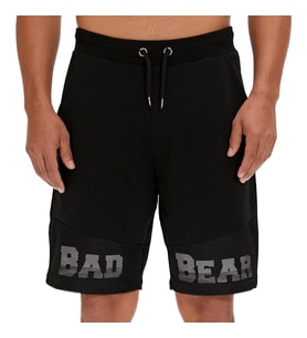 Bad Bear 24.01.18.012 Grid Sweatshort Siyah