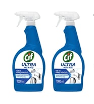 Cif Ultra Hız ve  Güc Kir ve Kirec Temizleyici 1000 ml x 2 Adet