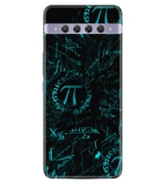 TCL 10 Plus Kılıf Silikon Desen Pi 1701