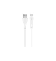 Type-C Şarj Kablosu 3A Hızlı Şarj USB Type-C Data ve Şarj Kablosu (Beyaz)