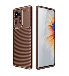 Lexroo Xiaomi Mi Mix 4 Kılıf Negro Silikon Kılıf - Kahverengi