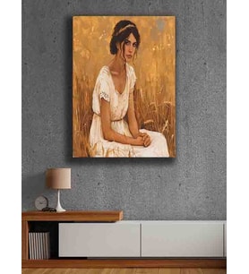 Koç stüdyo Modern tasarım kanvas tablo 50x70 (Çok Renkli)