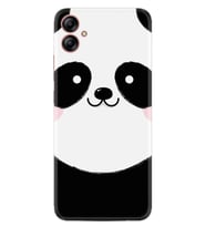 Samsung Galaxy A05 Kılıf Silikon Desen Özel Seri Sevimli Panda 1794