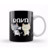 Baka Anime Slap Japan Cat Anime Japan Baka Kawaii Cats Kedi Kupa Bardak Porselen