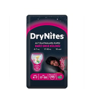 Drynites Emici Gece Külodu/Külot Bez Kız 4-7 Yaş (17-30KG) Large 10 Adet (Alt Islatmalara Karşı)
