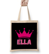 Ella-Name personalized Custom - vintage Retro Rainbow Style Design Gift Baby-Gift For Her Bez Çanta Uzun Saplı