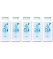 Johnsons Baby Bebek Pudrası 200GR Klasik (%99 Doğal) (5 Li Set) (Beyaz)