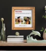 Kişiye Özel Fotoğraflı Mezun Doğal Ahşap Fotoğraf Çerçevesi - CRCV1001 