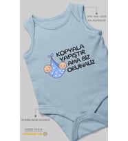 Kopyala yapıştır, ama yazılı Sıfır Kollu Bebek Zıbını %100 Pamuk