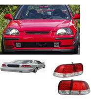 honda civic sedan 1996.2001 kırmızı beyaz ledli stop lambası