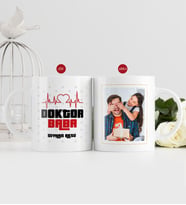 BK Gift Kişiye Özel Babalar Günü Hediyesi Fotoğraflı Kupa Bardak-39 (Beyaz)