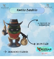 Kiwitto Banditto Tung Tung Sahur Karakteri 10 Cm Figür