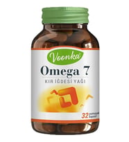 Voonka Omega 7 Kır İğdesi Yağı 500 mg 32 Yumuşak Kapsül