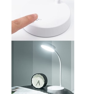Yeni Nesil Şarjlı Masa Lambası Akrobatik Renk Seçenekli 20 Ledli Dokunmatik Flexible Lamba