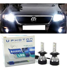 Vw Passat B6 Led Xenon Sis Farı Ampulü H8 Access Yeni Seri Beyaz