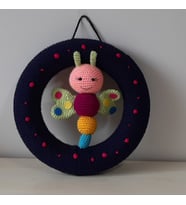 Amigurumi Kapı Süsü Kelebek