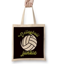 Volleyball Junkie Ball Sports Beach Volleyball Player Setter Bez Çanta Uzun Saplı