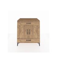 Kronos Şifonyer 2 Raflı 2 Çekmeceli 2 Kapaklı 88x59x96 Çam-Çam