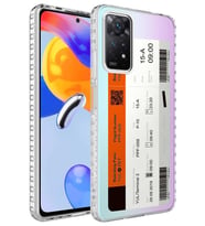 Redmi Note 11 Pro 5G Kılıf Airbag Kenarlı Renkli Desenli Elegans (Model 1)