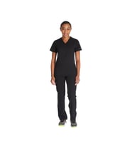 Dickies Balance DKE870 - DKE135  Medikal Giyim Doktor Scrubs Cerrahi Takım Likralı Hastane Üniforması (Siyah)