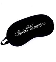 Sweet Dreams Mesajlı Uyuma Göz Bandı