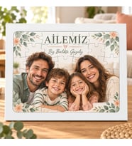 A4 Boyutunda, 42 Parçalı Kişiye Özel Fotoğraf Baskılı Puzzle