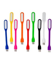 Çok Renkli(9 renk) Esnek Taşınabilir Usb Kitap Okuma Ledi Gece Lambası Leptop-Notebook Uyumlu