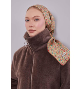CAMEL Levidor Twill İpek Eşarp 45
