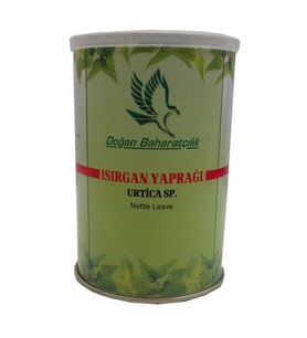 Doğal Isırgan Otu Yaprağı 100 Gr Teneke Kutu