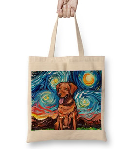 Fox Red Labrador Night Bez Çanta Uzun Saplı