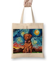Fox Red Labrador Night Bez Çanta Uzun Saplı