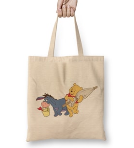 Winnie The Pooh Eeyore 05 Bez Çanta Uzun Saplı