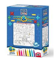 Art Kids Çöz Boya Çarpma