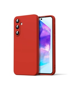 Samsung Galaxy A16 5g Kılıf Nano İçi Kadife Silikon - Kırmızı