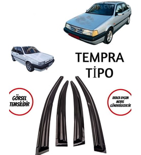 Balp Fiat Tempra Tipo Cam Rüzgarlığı 4lü