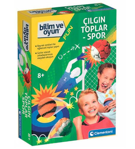Clementoni Bilim ve Oyun Çılgın Toplar Spor 64323