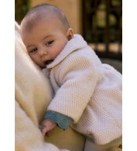 Mayoral Newborn Kız Bebek Kaban Krem