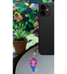 Miyuki Boncuk El Yapımı Deniz Kızı Telefon Çarmı - Charm