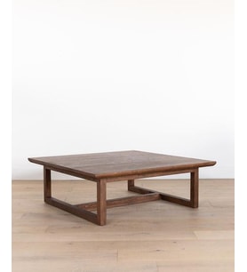 Kumsal Concept Woodart Ahşap Masif Orta Sehpa